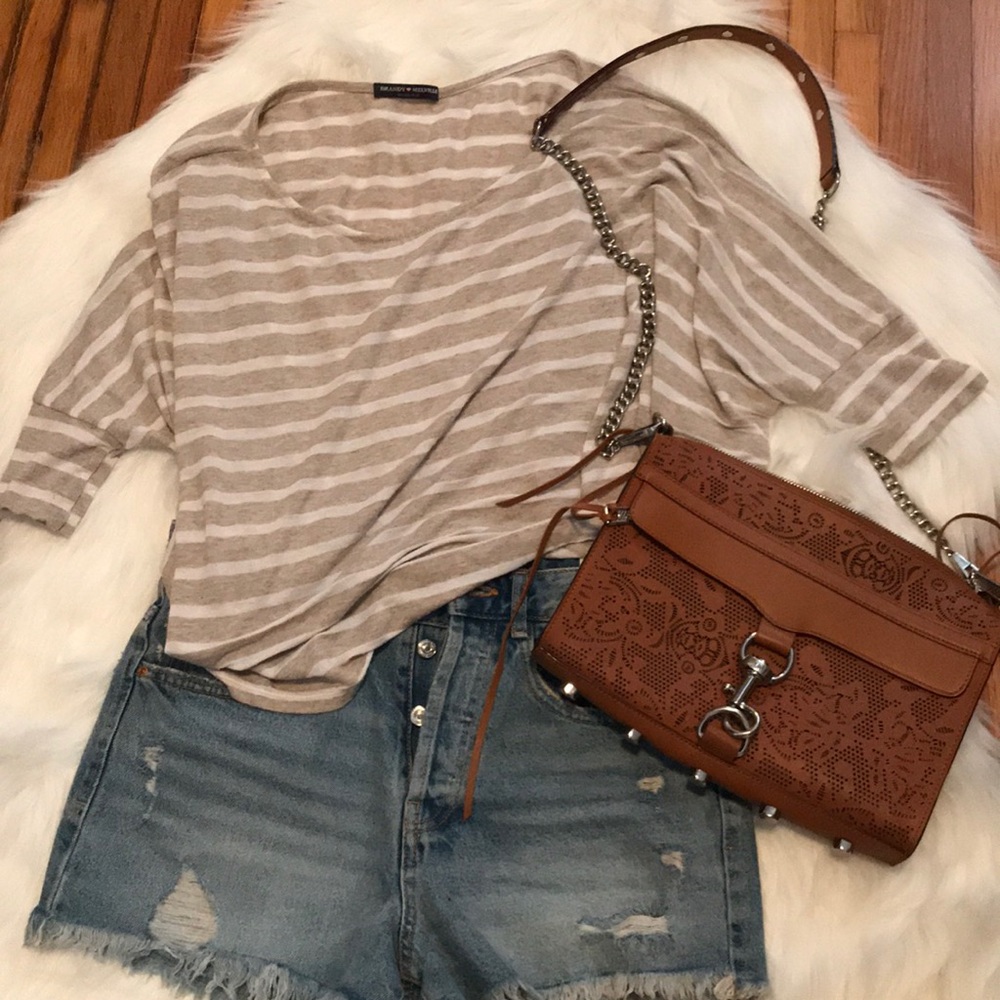 Striped brandy Melville top